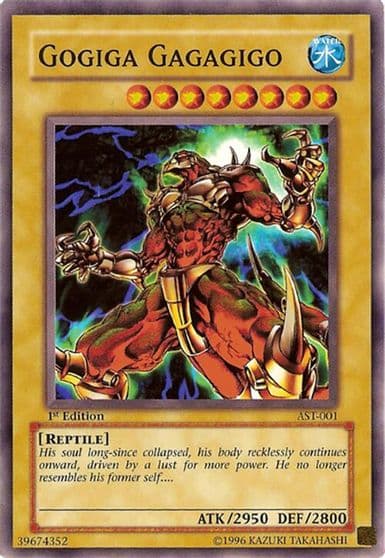Gogiga Gagagigo Ancient Sanctuary Yu-Gi-Oh! card
