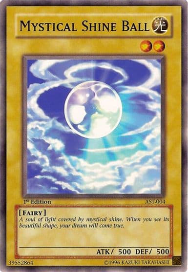 Mystical Shine Ball Ancient Sanctuary Yu-Gi-Oh! card