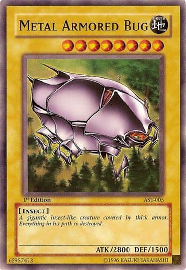 Metal Armored Bug Ancient Sanctuary Yu-Gi-Oh! card