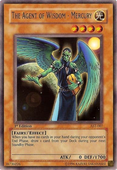 The Agent of Wisdom Mercury Ancient Sanctuary Yu-Gi-Oh! card