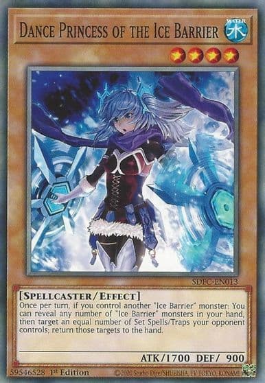 Dance Princess of the Ice Barrier Structure Deck: Freezing Chains Yu-Gi-Oh! card