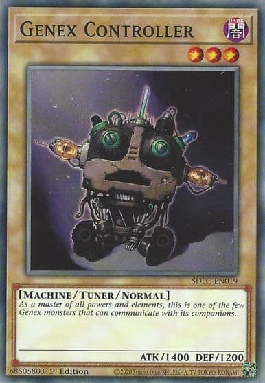 Genex Controller Structure Deck: Freezing Chains Yu-Gi-Oh! card