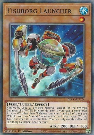 Fishborg Launcher Structure Deck: Freezing Chains Yu-Gi-Oh! card