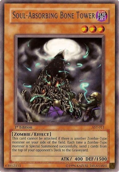Soul Absorbing Bone Tower Ancient Sanctuary Yu-Gi-Oh! card