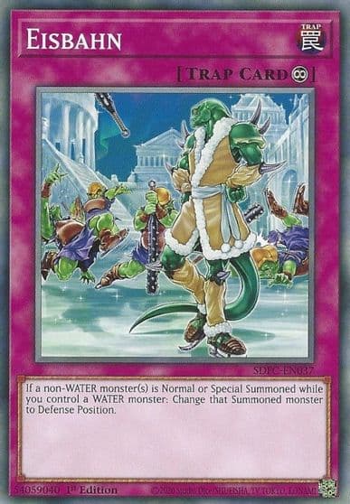 Eisbahn Structure Deck: Freezing Chains Yu-Gi-Oh! card