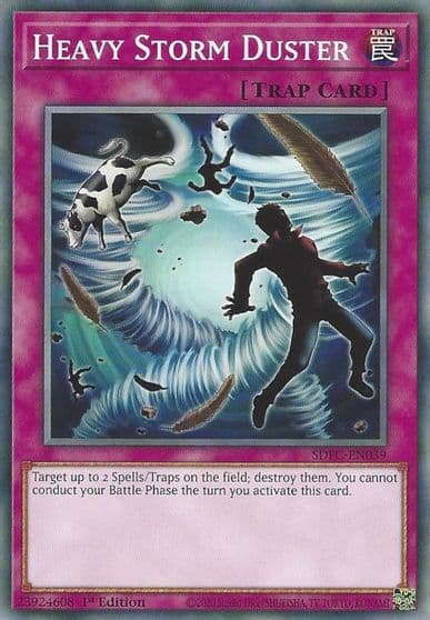 Heavy Storm Duster Structure Deck: Freezing Chains Yu-Gi-Oh! card
