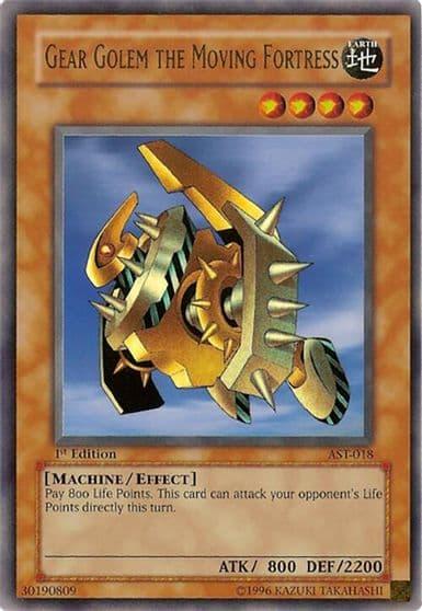 Gear Golem the Moving Fortress Ancient Sanctuary Yu-Gi-Oh! card