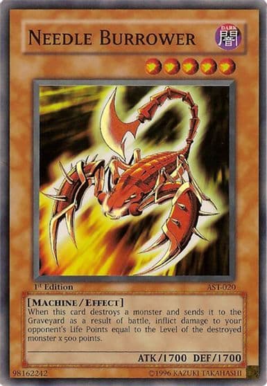 Needle Burrower Ancient Sanctuary Yu-Gi-Oh! card