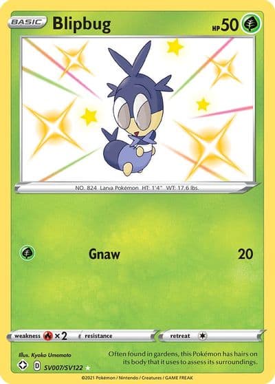 Blipbug Shining Fates: Shiny Vault Pokemon card