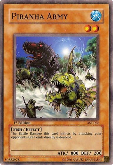 Piranha Army Ancient Sanctuary Yu-Gi-Oh! card