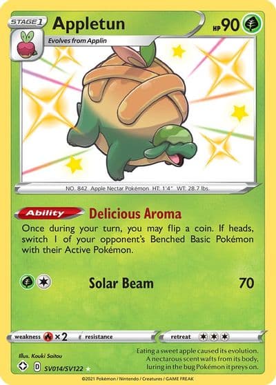 Appletun Shining Fates: Shiny Vault Pokemon card