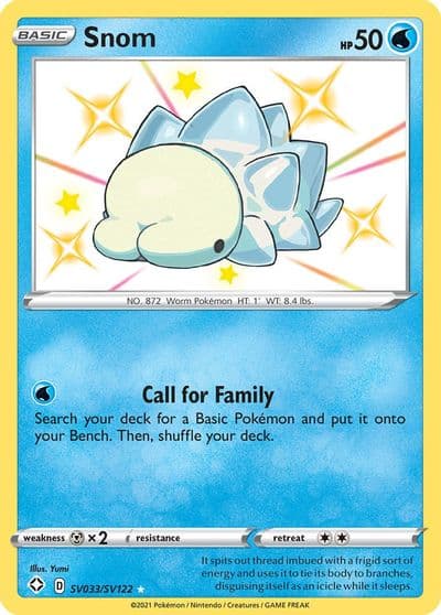Snom Shining Fates: Shiny Vault Pokemon card