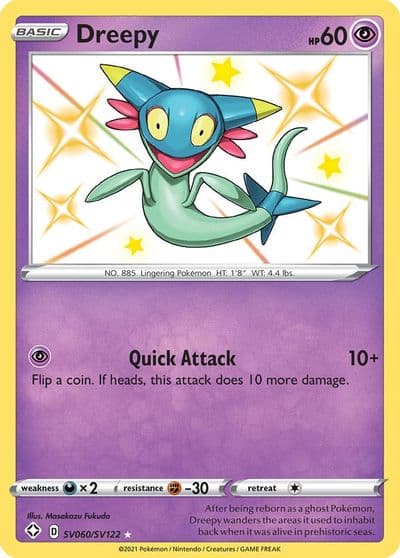 Dreepy Shining Fates: Shiny Vault Pokemon card