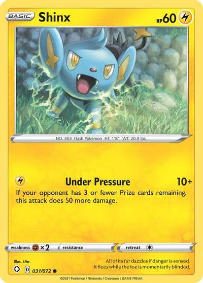 Shinx Shining Fates Pokemon card
