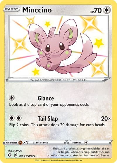 Minccino Shining Fates: Shiny Vault Pokemon card