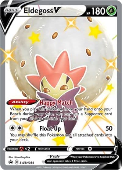 Eldegoss V - SWSH084 SWSH: Sword & Shield Promo Cards Pokemon card