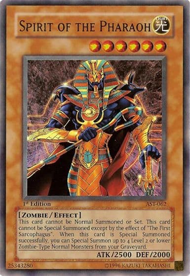 Spirit of the Pharaoh Ancient Sanctuary Yu-Gi-Oh! card