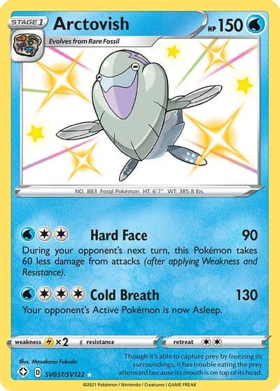 Arctovish Shining Fates: Shiny Vault Pokemon card
