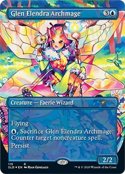 Glen Elendra Archmage 115 Secret Lair Drop Series Magic card