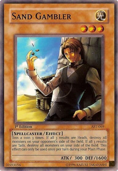 Sand Gambler Ancient Sanctuary Yu-Gi-Oh! card