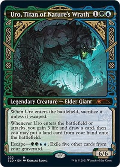 Uro Titan of Natures Wrath Secret Lair Drop Series Magic card