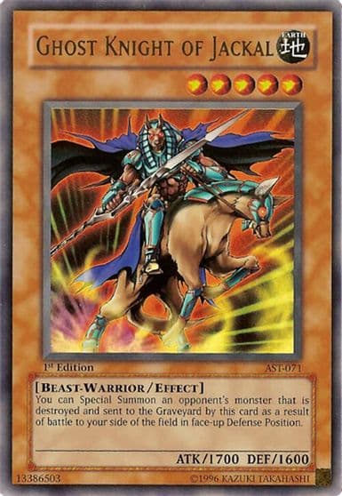 Ghost Knight of Jackal Ancient Sanctuary Yu-Gi-Oh! card