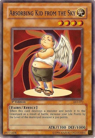 Absorbing Kid from the Sky Ancient Sanctuary Yu-Gi-Oh! card