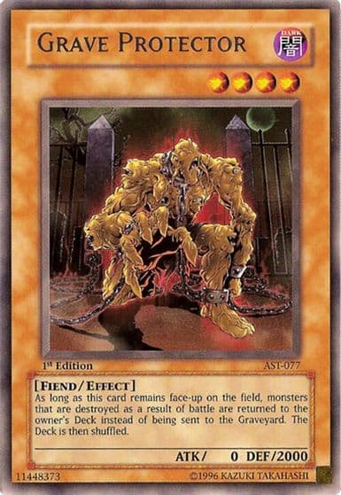 Grave Protector Ancient Sanctuary Yu-Gi-Oh! card