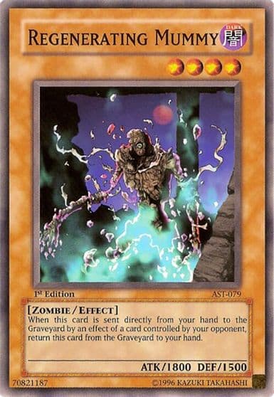 Regenerating Mummy Ancient Sanctuary Yu-Gi-Oh! card