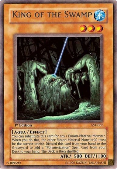 King of the Swamp Ancient Sanctuary Yu-Gi-Oh! card