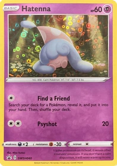 Hatenna - SWSH040 (General Mills Promo) Miscellaneous Cards & Products Pokemon card