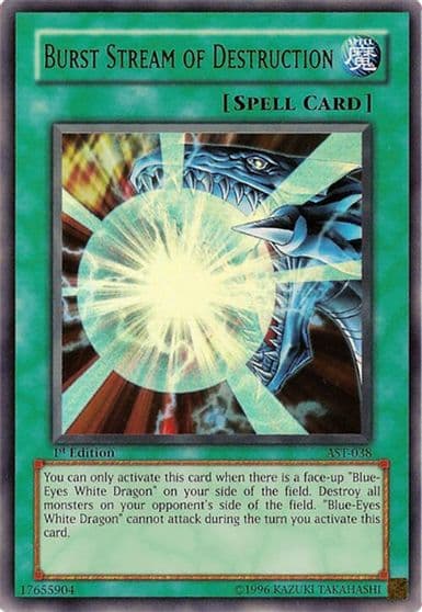 Burst Stream of Destruction Ancient Sanctuary Yu-Gi-Oh! card