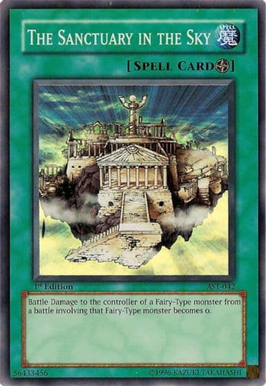 The Sanctuary in the Sky Ancient Sanctuary Yu-Gi-Oh! card
