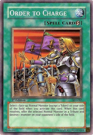 Order to Charge Ancient Sanctuary Yu-Gi-Oh! card