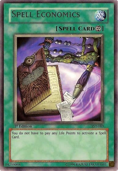 Spell Economics Ancient Sanctuary Yu-Gi-Oh! card