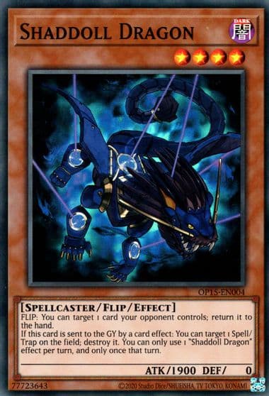 Shaddoll Dragon OTS Tournament Pack 15 Yu-Gi-Oh! card