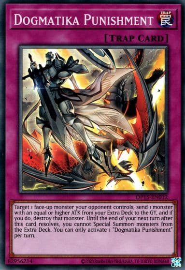 Dogmatika Punishment OTS Tournament Pack 15 Yu-Gi-Oh! card