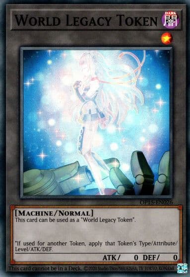Token World Legacy OTS Tournament Pack 15 Yu-Gi-Oh! card