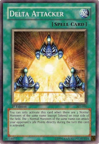 Delta Attacker Ancient Sanctuary Yu-Gi-Oh! card