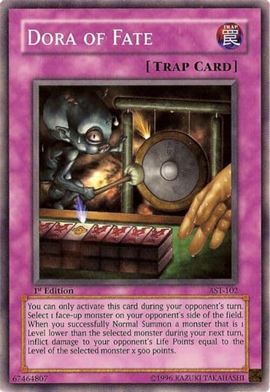 Dora of Fate Ancient Sanctuary Yu-Gi-Oh! card