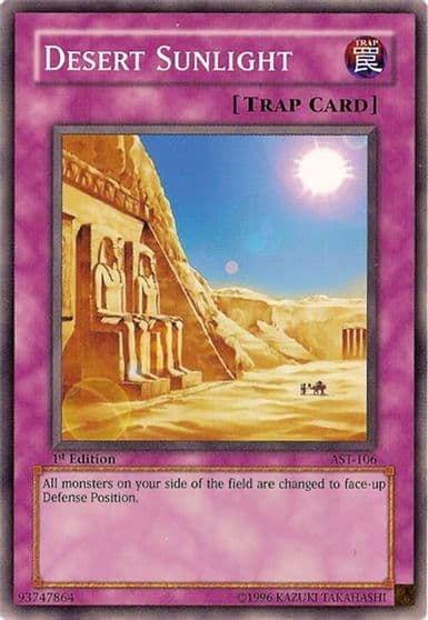Desert Sunlight Ancient Sanctuary Yu-Gi-Oh! card