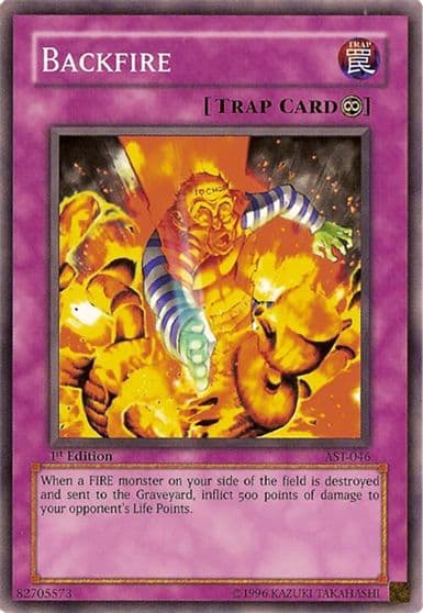 Backfire Ancient Sanctuary Yu-Gi-Oh! card