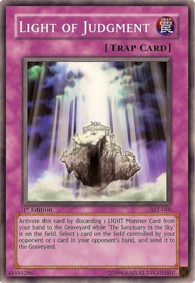 Light of Judgment Ancient Sanctuary Yu-Gi-Oh! card