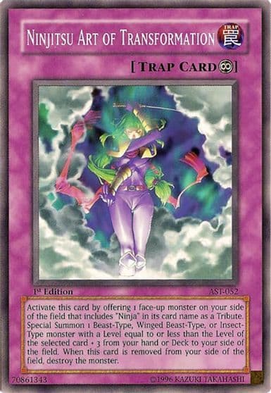 Ninjitsu Art of Transformation Ancient Sanctuary Yu-Gi-Oh! card