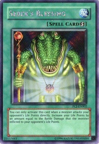 Sebeks Blessing Power of Chaos: Joey the Passion Yu-Gi-Oh! card