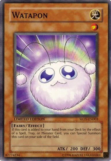 Watapon Yu-Gi-Oh! The Movie Promo Set Yu-Gi-Oh! card