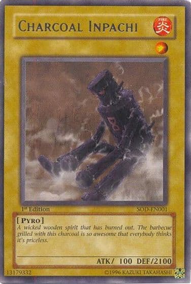 Charcoal Inpachi Soul of the Duelist Yu-Gi-Oh! card