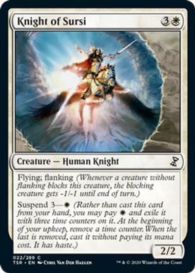 Knight of Sursi Time Spiral: Remastered Magic card