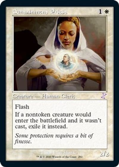 Containment Priest Time Spiral: Remastered Magic card