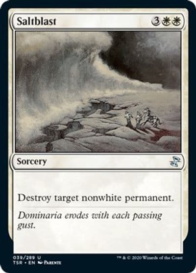 Saltblast Time Spiral: Remastered Magic card